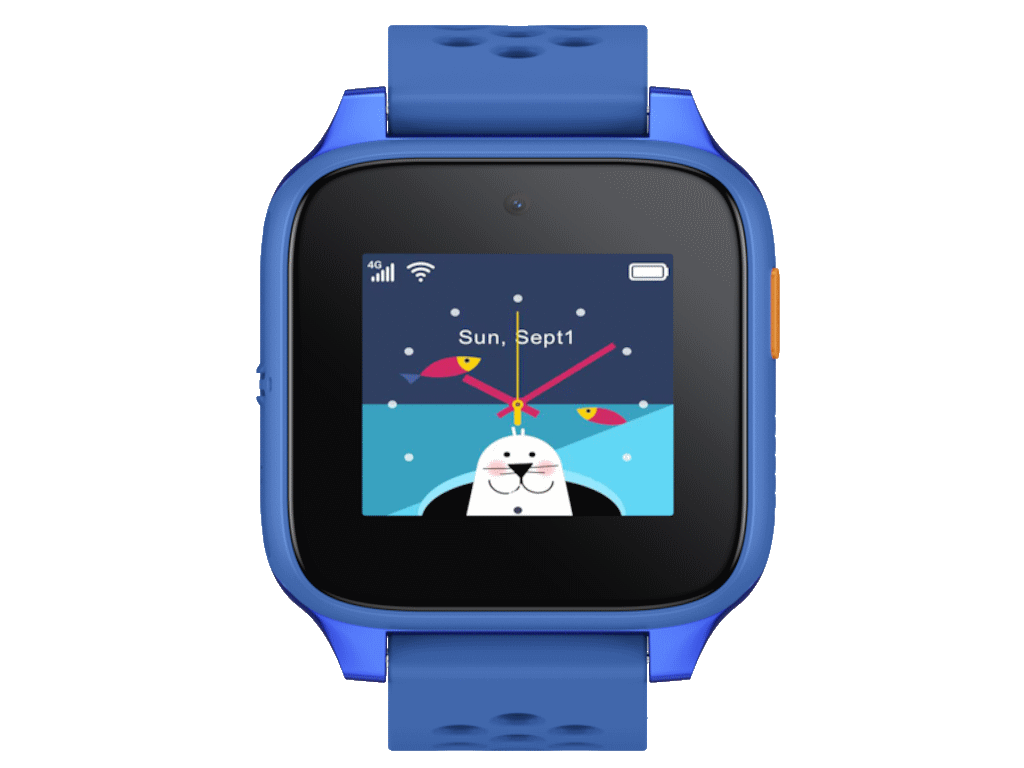 TCL djeciji pametni sat MT46X Movetime Blue Precizan GPS, SOS dugme
