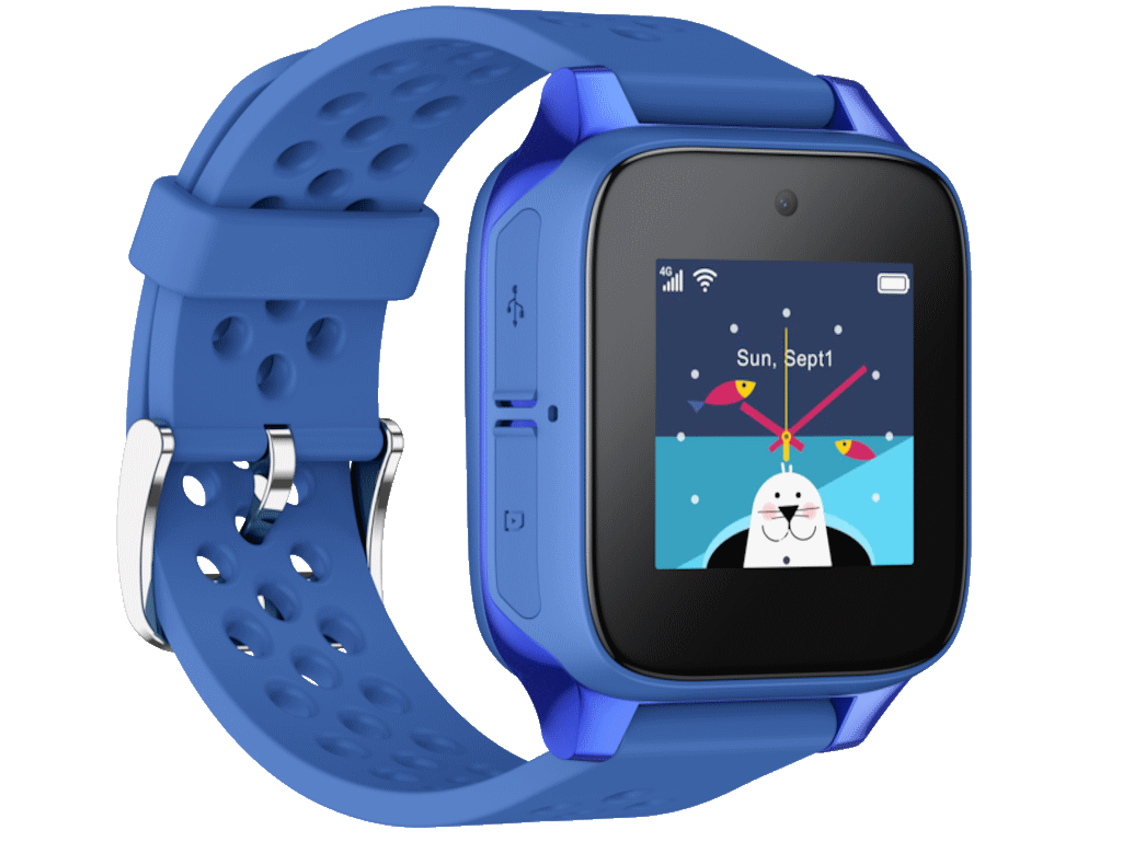 TCL djeciji pametni sat MT46X Movetime Blue Precizan GPS, SOS dugme
