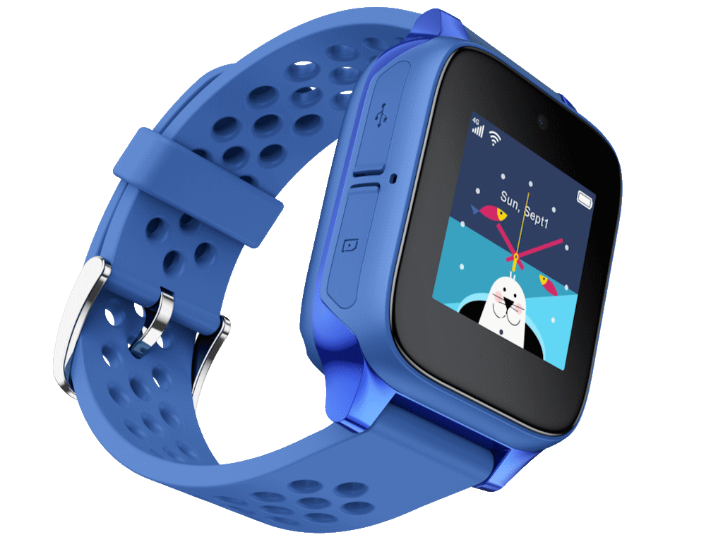 TCL djeciji pametni sat MT46X Movetime Blue Precizan GPS, SOS dugme