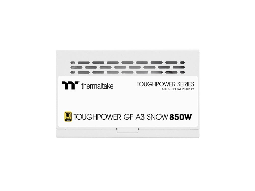 Thermaltake GF3 A3 850W White PSU, Toughpower, ATX 3.0, 80+ gold, PCIe