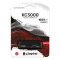 Kingston SSD 1TB KC3000 M.2, NVMe PCIe Gen 4.0 R/W : 7000/6000MB/s