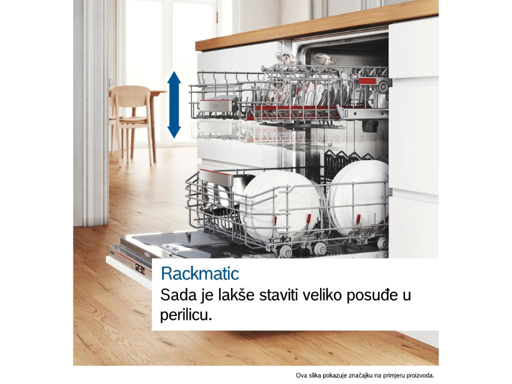 BOSCH perilica posuđa Serie 4| Brušeni Čelik