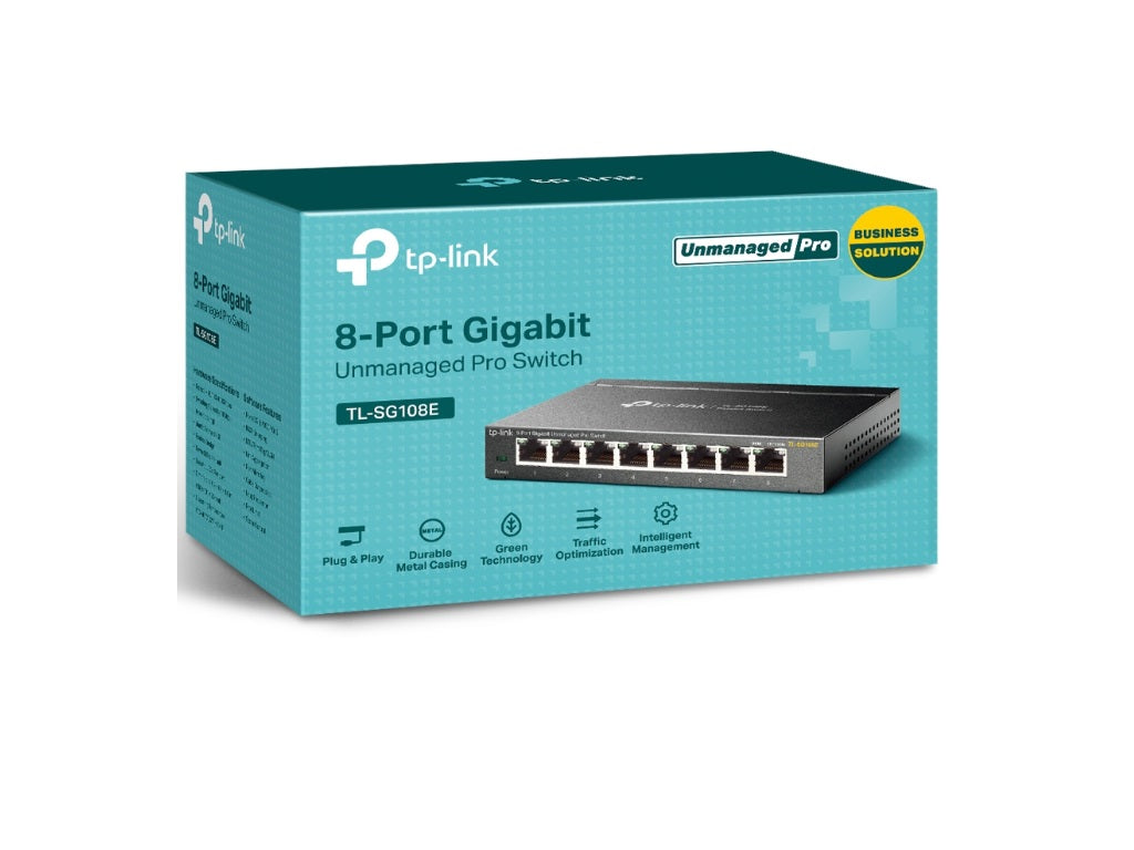 TP-Link TL-SG108E Switch 8x10/100/1000